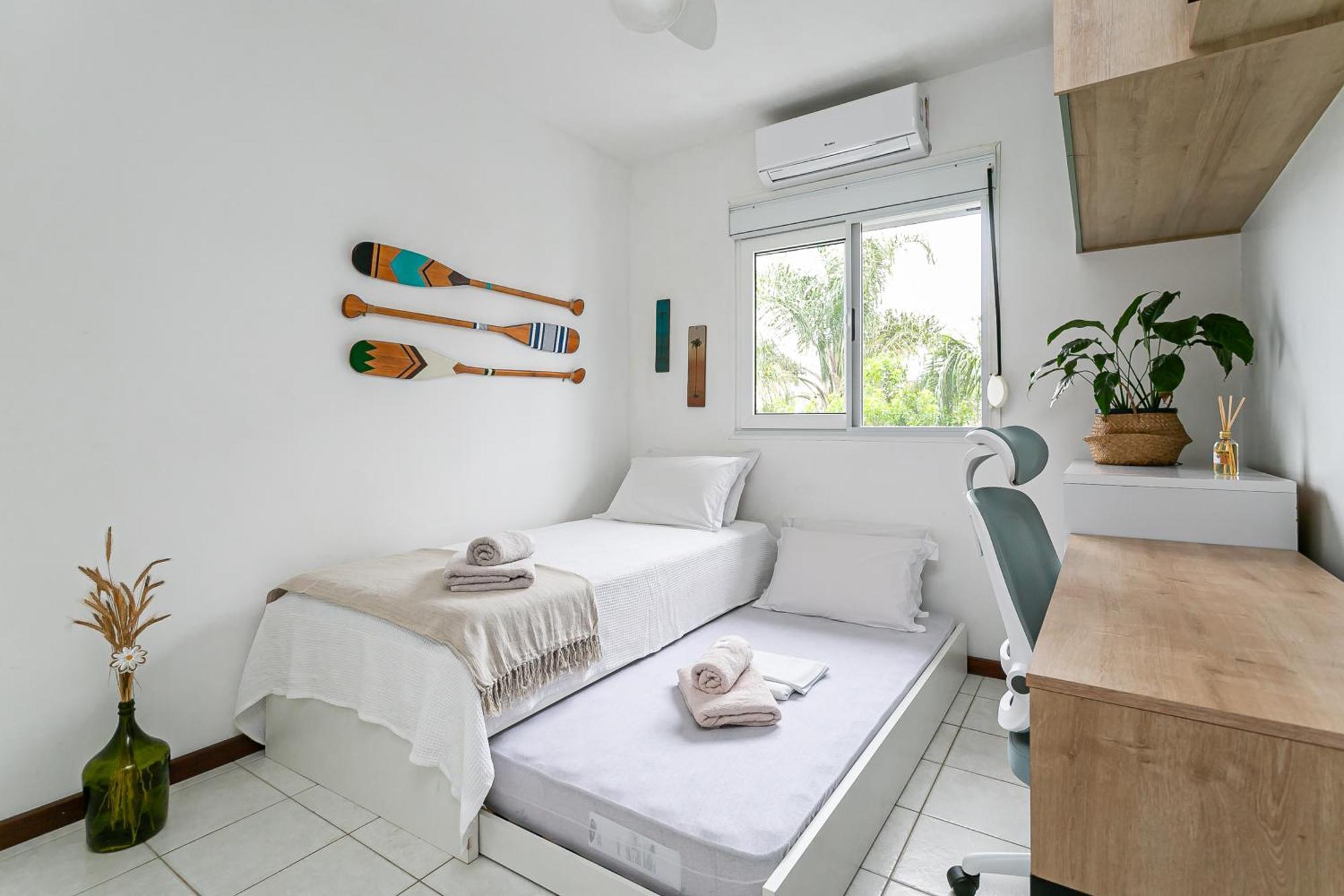 Apartamento Top No Novo Campeche, Completo, Luminoso, A 50 M Da Praia Florianópolis Exteriér fotografie
